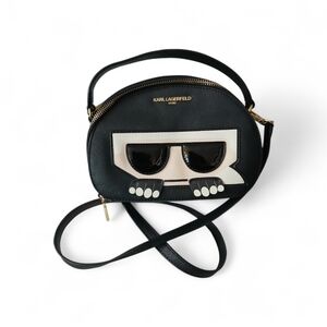 Karl Lagerfeld Black Crossbody Bag